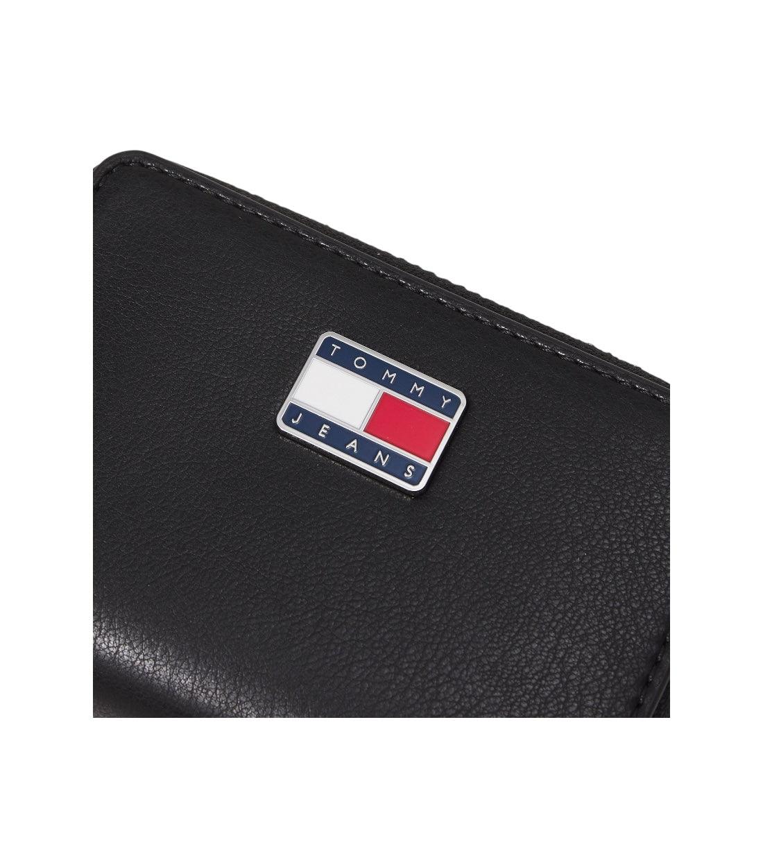 Tommy Hilfiger Zwart Portemonnee Met Logo