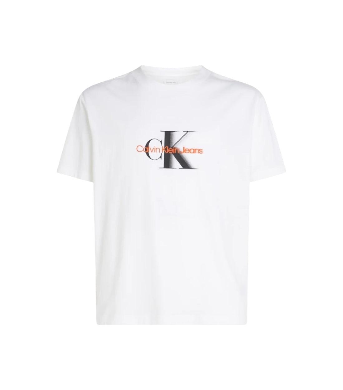 Calvin Klein Jeans Wit T-shirt Met Logo