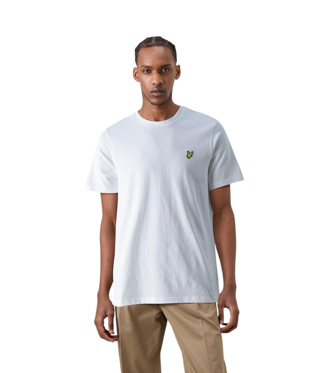 Lyle & Scott Witte Basic T-shirt