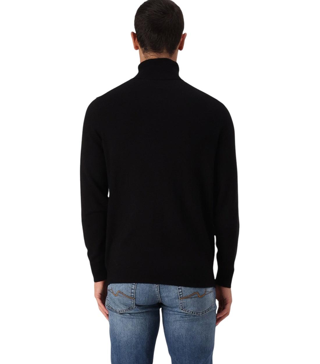 Lyle & Scott Zwarte Turtle Neck