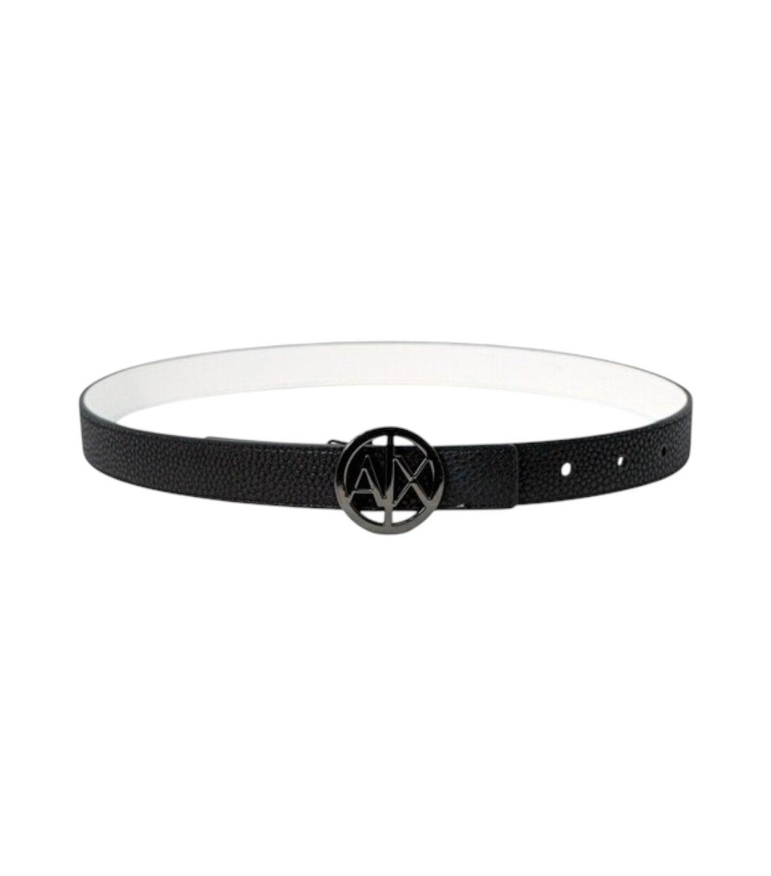 Armani Exchange Zwart Omkeerbare Riem