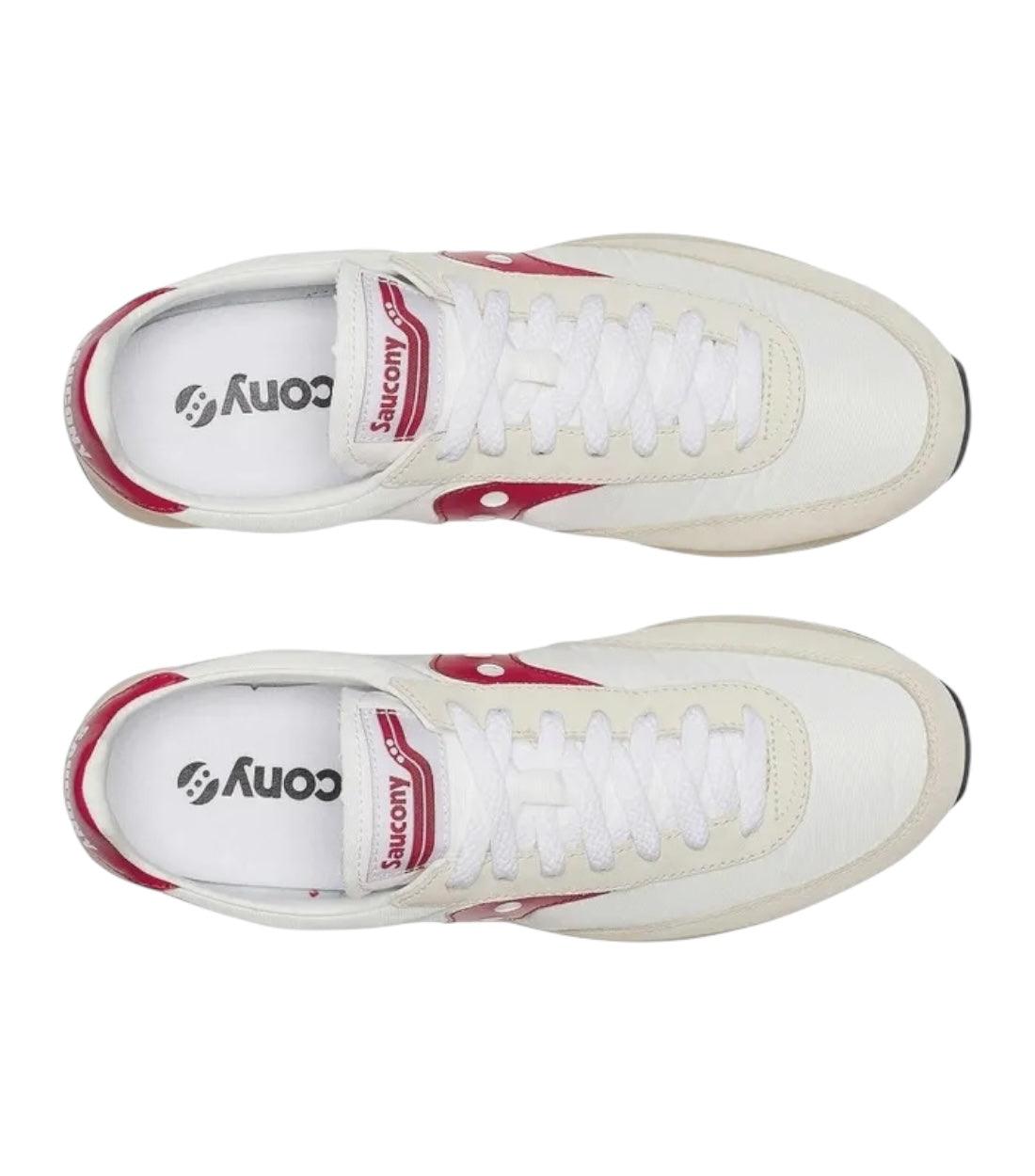 Saucony Originals Trainer 80 schoenen wit rood Sneakers