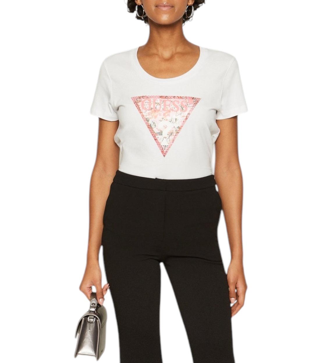 Guess Wit T-shirt Triangle Logo
