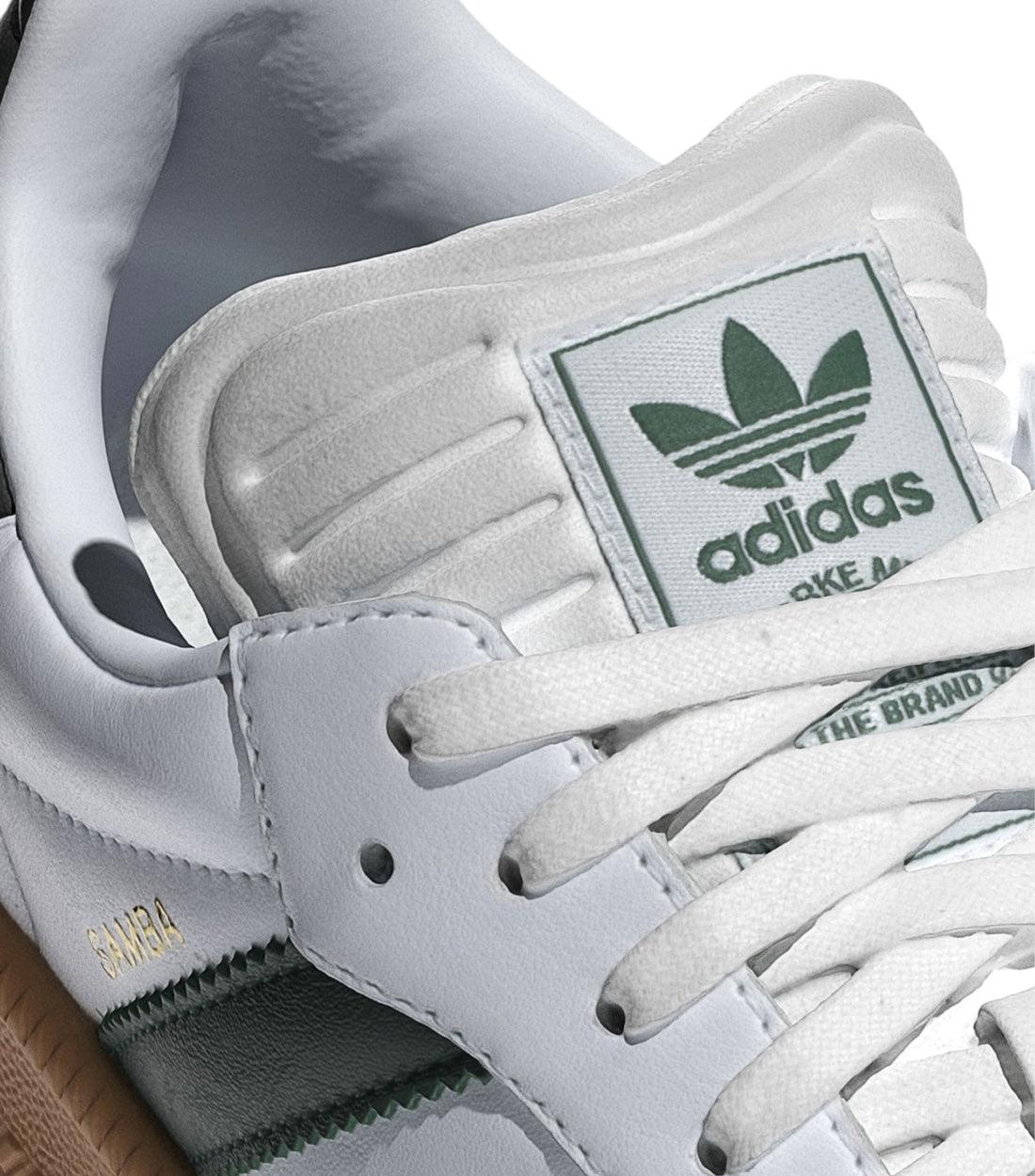 Adidas SAMBA Cloud White Collegiate Green Pantone