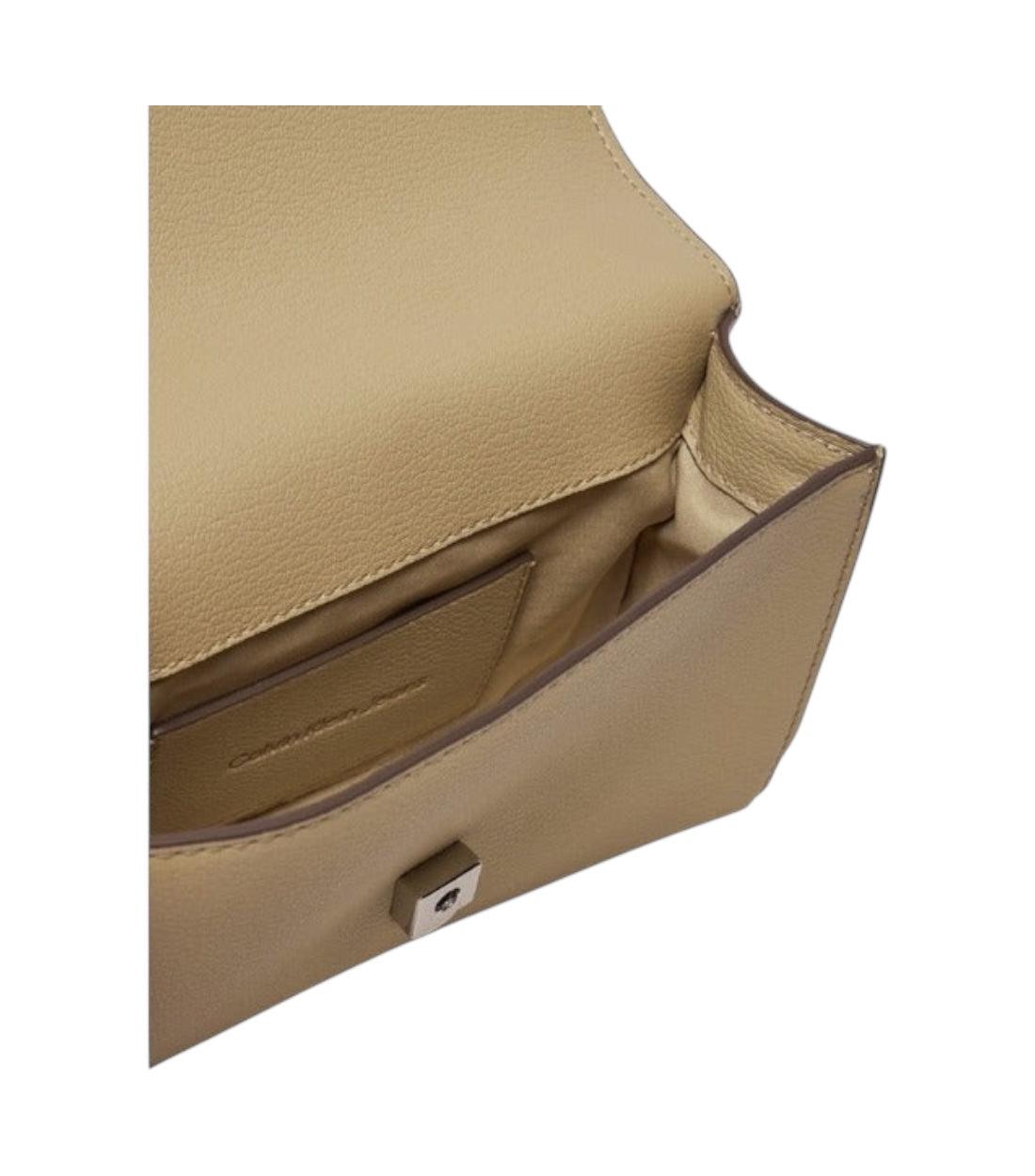 Calvin Klein Jeans Beige Minimal Monogram Tas