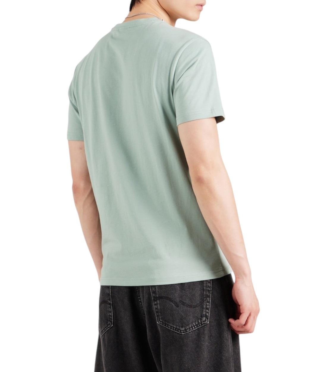 Napapijri Groen Salis T-shirt Voor Heren Korte Mouwen