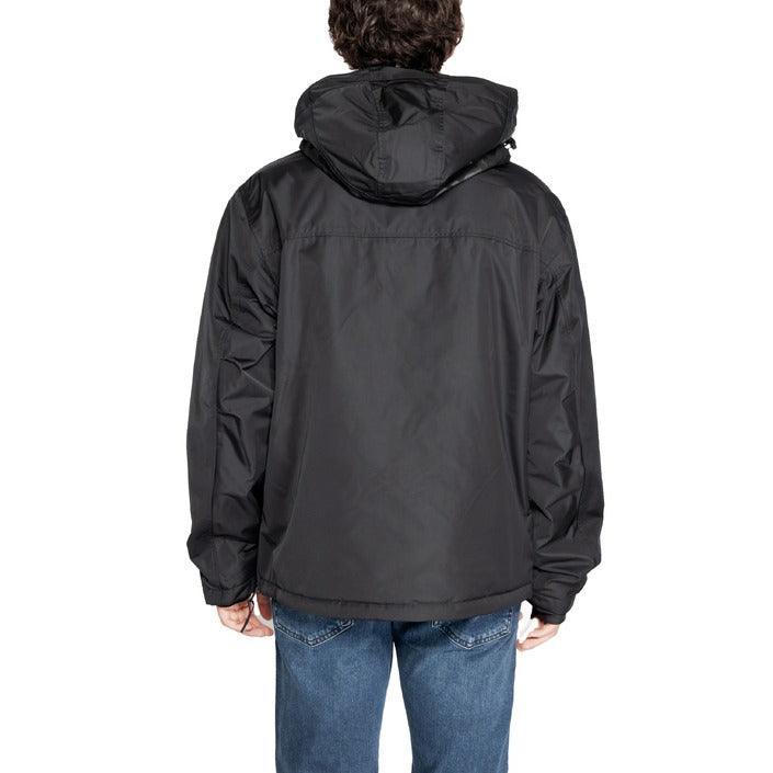 Napapijri Zwart Jas Voor Heren Windbreaker Herfst Winter