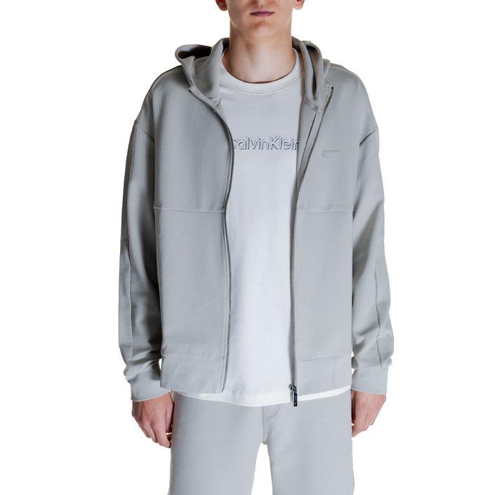 Calvin Klein Grijs Vest Met Logo