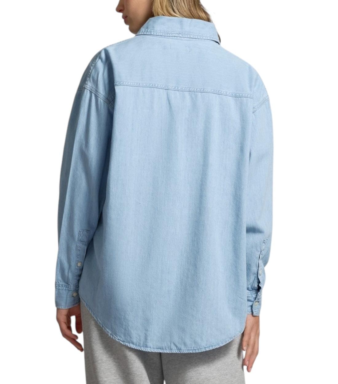 Calvin Klein Jeans Blauw Oversized Blouse