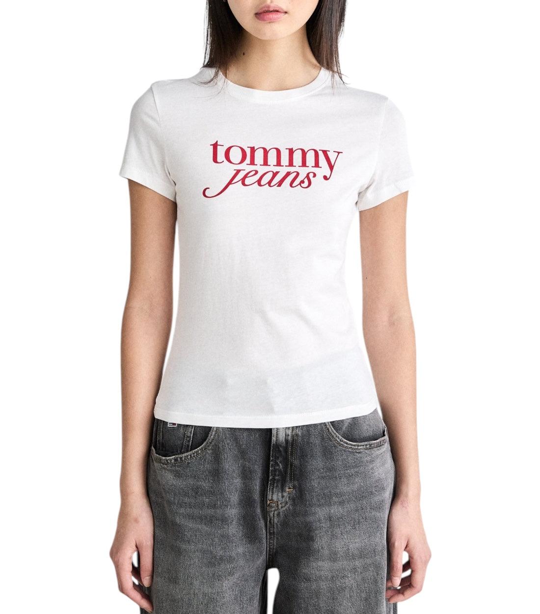 Tommy Hilfiger Jeans Witte Essential T-shirt