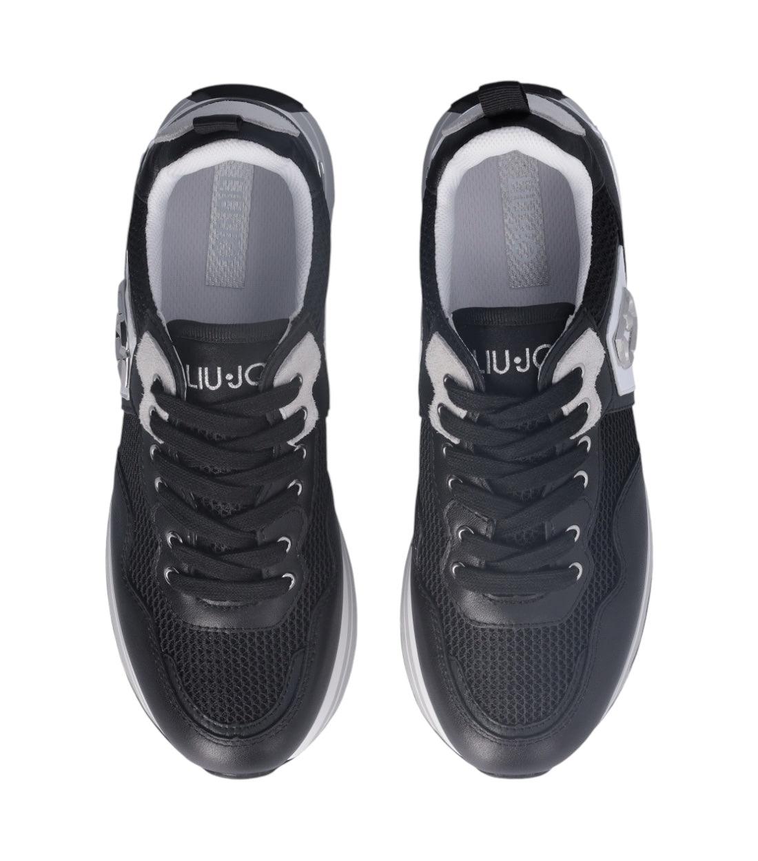 Liu Jo Zwart Mesh Sneakers