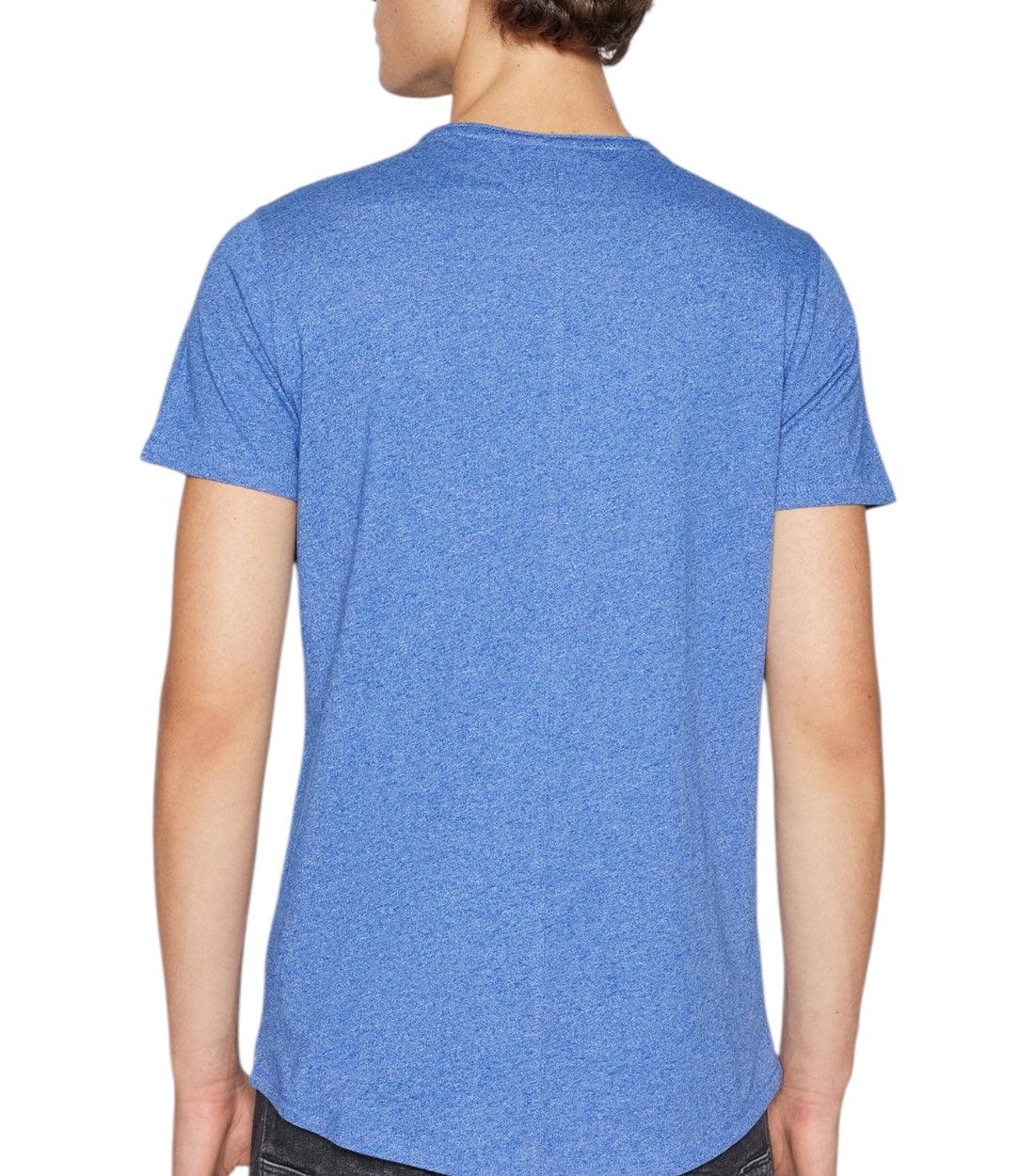 Tommy Hilfiger Jeans Blauwe Jaspe T-shirt