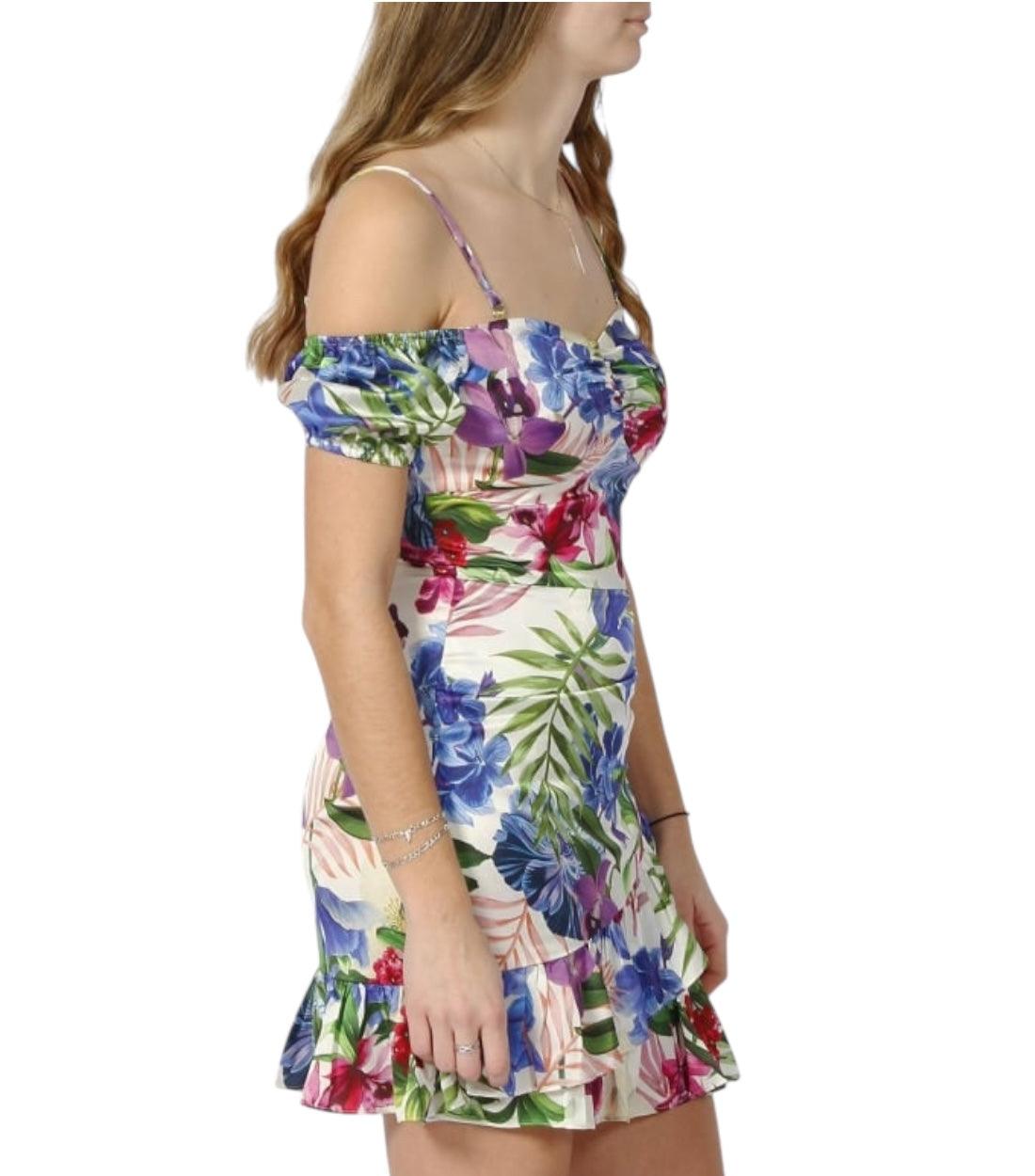 Guess Alva Off-Shoulder Jurk Dames