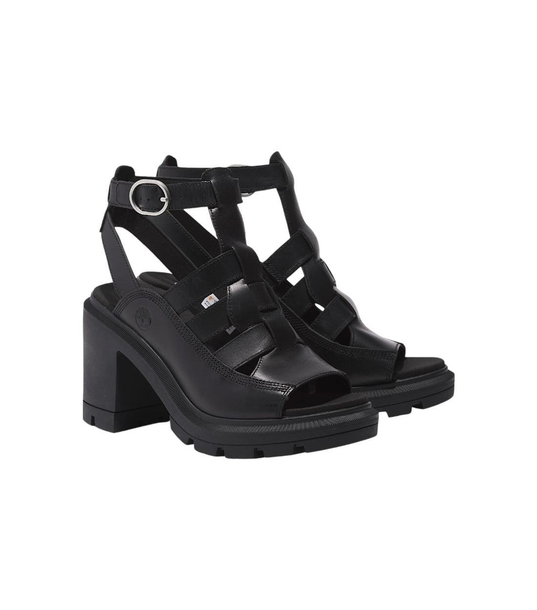 Timberland Zwart Allington Heights Hoge zolen Sandalen