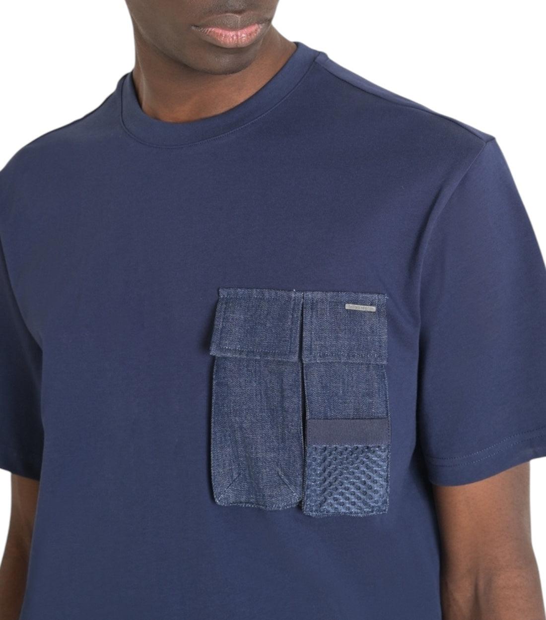 Antony Morato Donkerblauw T-shirt