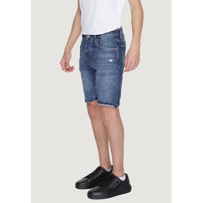 Antony Morato Blauw Denim Short
