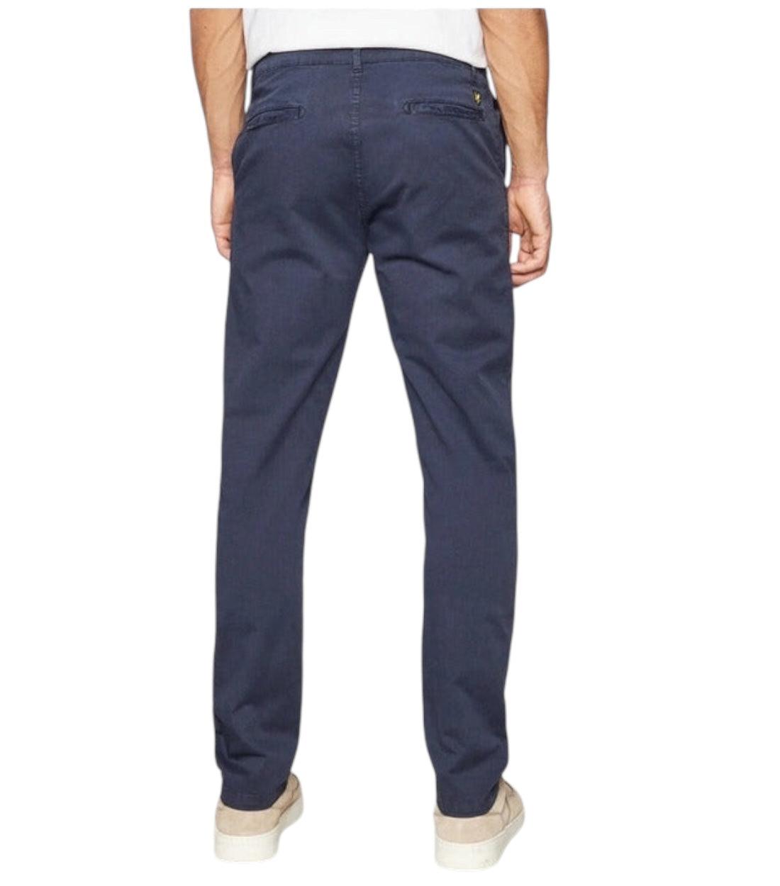 Lyle & Scott Donkerblauw Broek