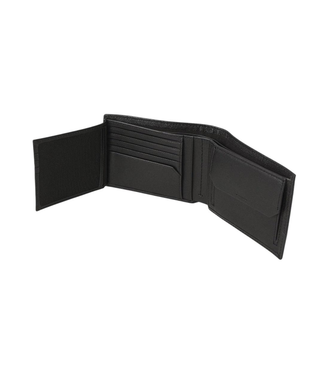 Calvin Klein Zwart Must Trifold Coin Portemonnee
