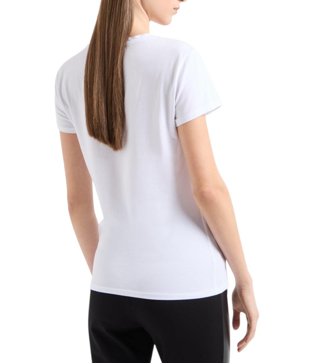Armani Exchange Wit T-shirt Met Logo