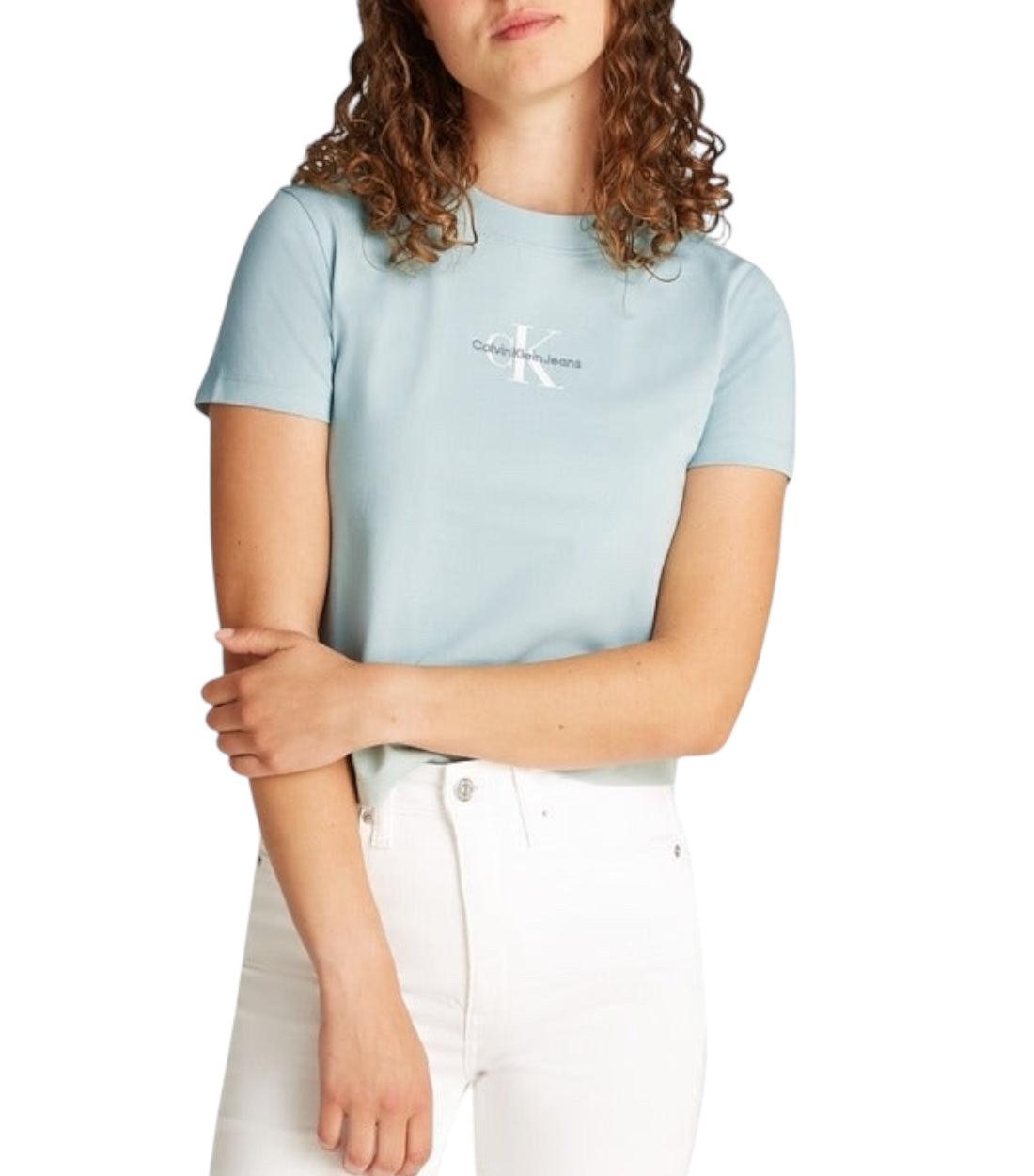 Calvin Klein Jeans Blauw T-shirt Met Logo
