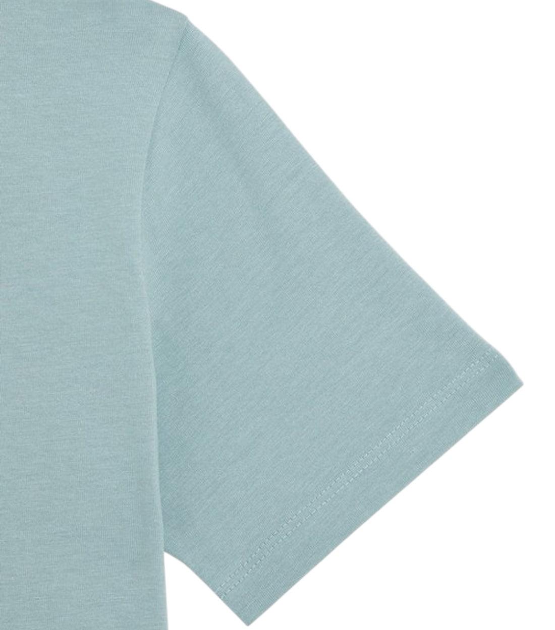 Lyle & Scott Blauw Grijs Basic T-Shirt