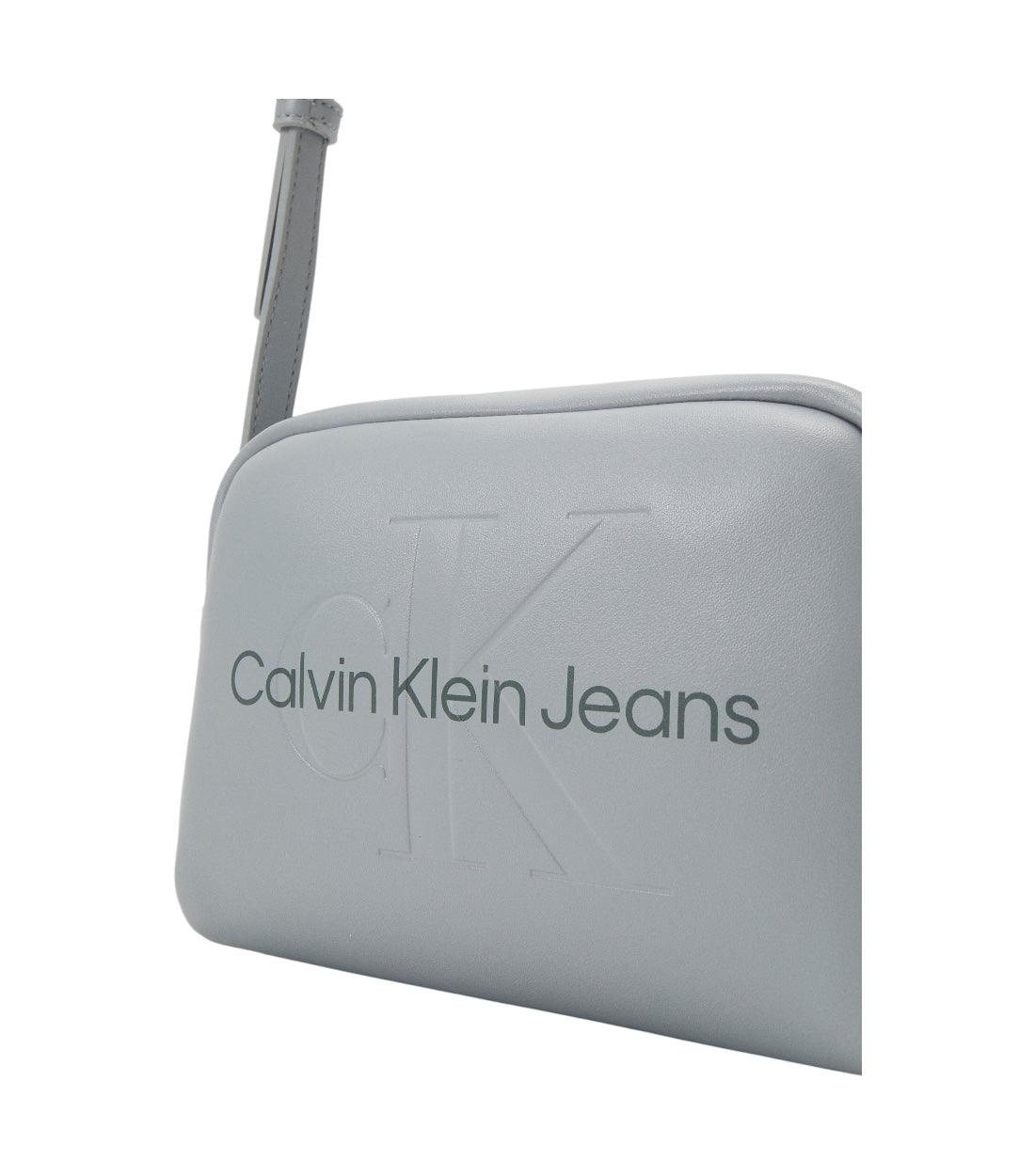Calvin Klein Jeans Grijs Sculpted Camera Mono Schoudertas
