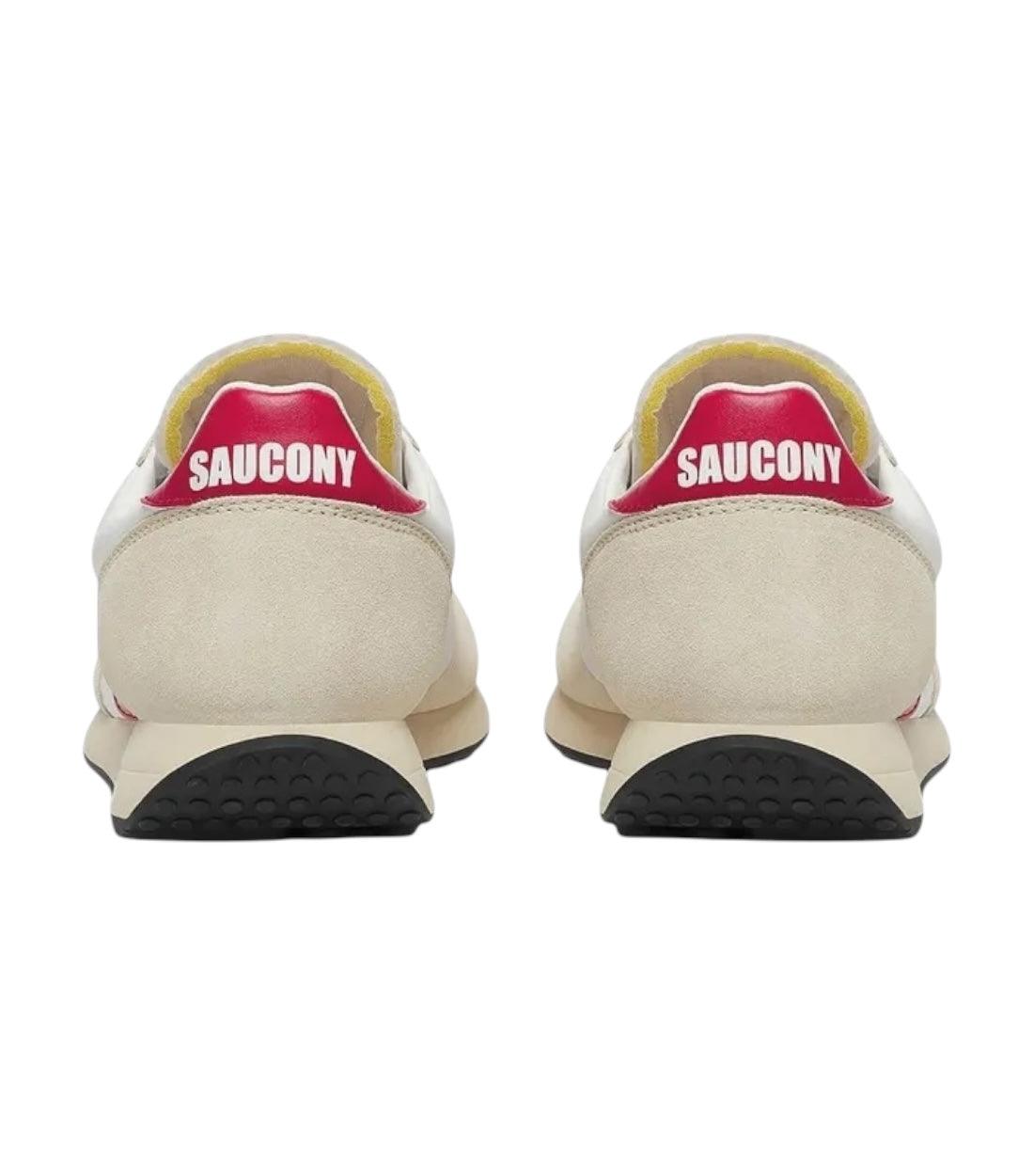 Saucony Originals Trainer 80 schoenen wit rood Sneakers