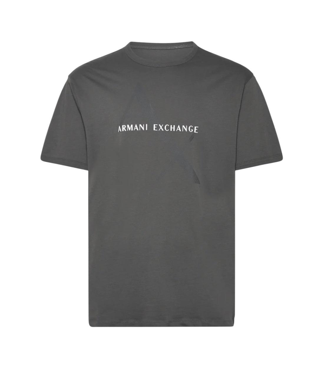 Armani Exchange Grijs Regular Fit T-shirt