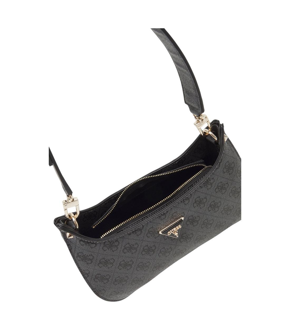 Guess Zwart Meridian Tas Met Logo