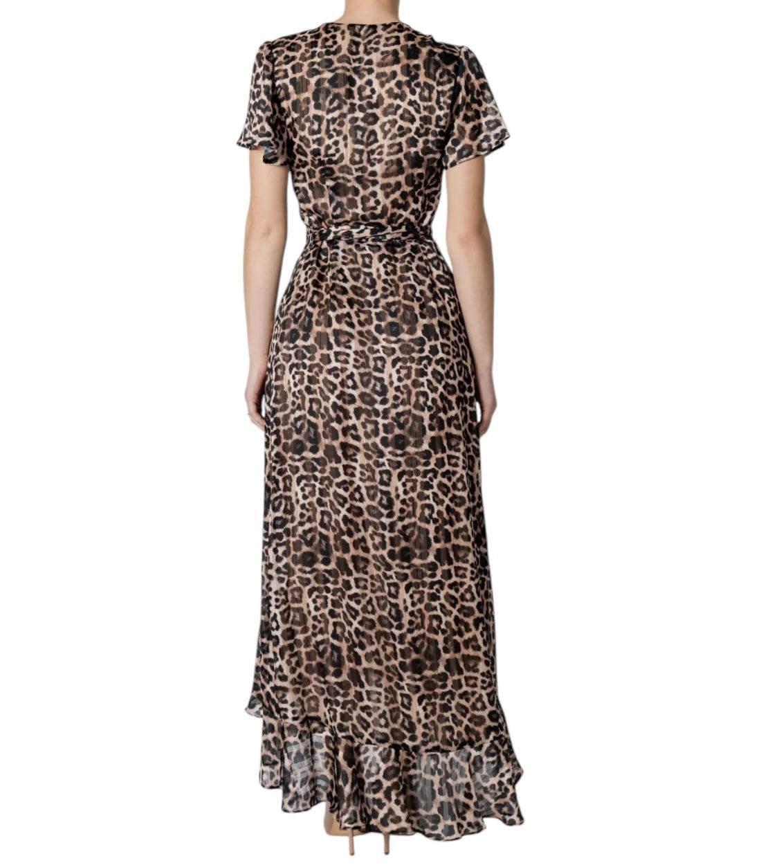 Guess Bruin Leopard Print Jurk