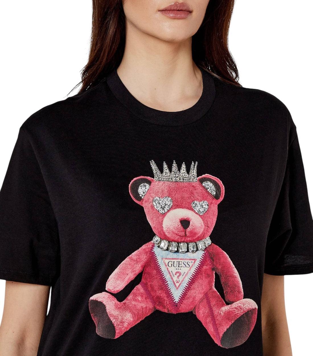 Guess T-shirt PINK BEAR