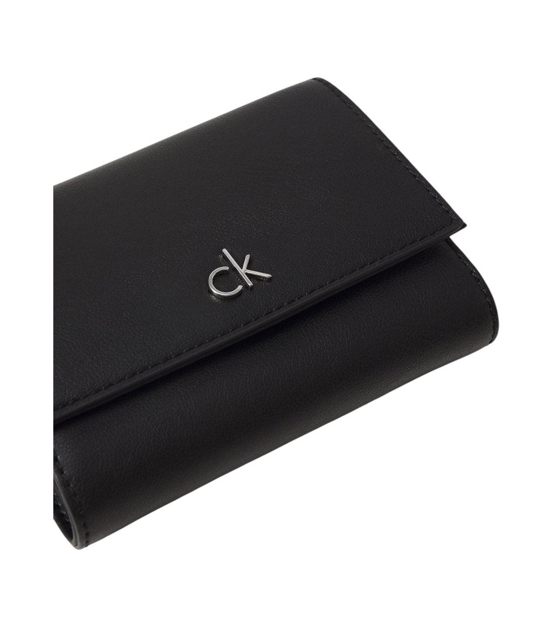 Calvin Klein Zwart Daily Medium Trifold Portemonnee