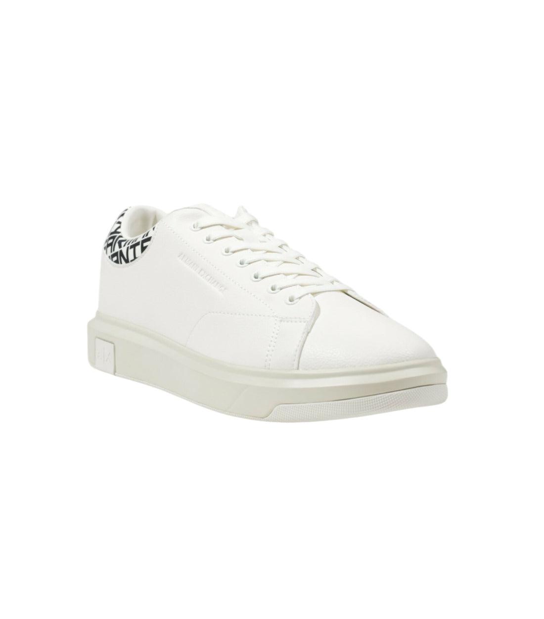 Armani Exchange Wit Sneakers Met Logo