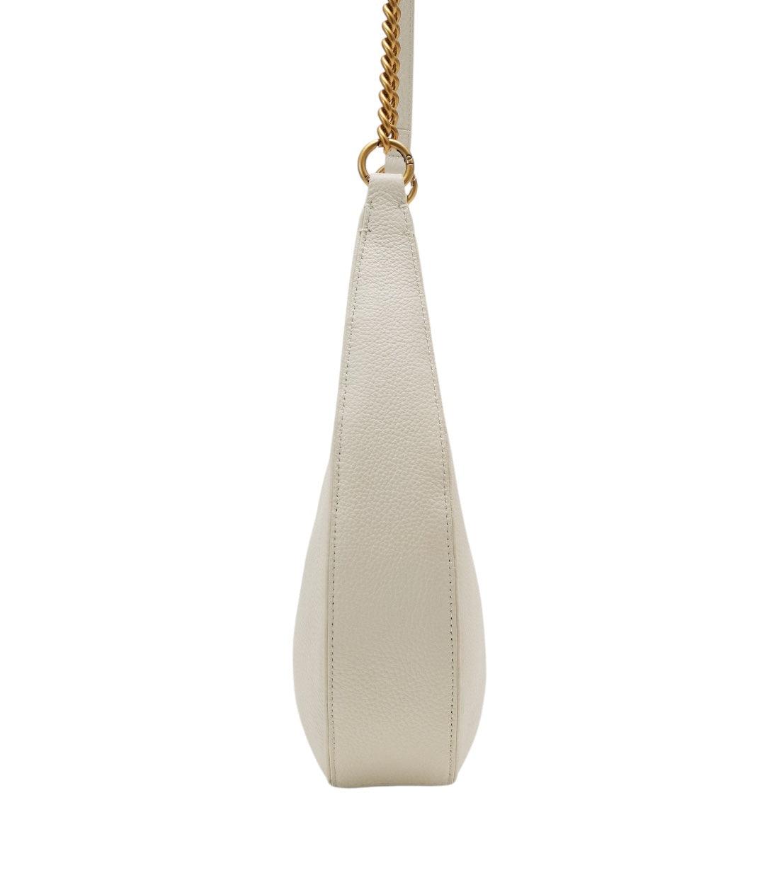 Pinko Wit Brioche Hobo Classic Schoudertas