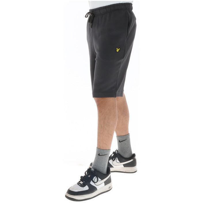 Lyle & Scott Grijs Short Met Logo
