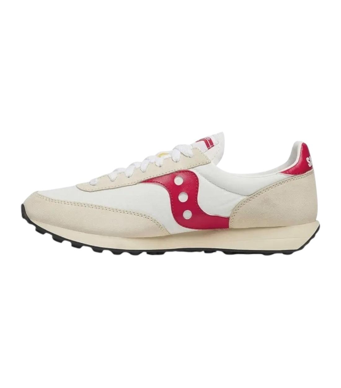 Saucony Originals Trainer 80 schoenen wit rood Sneakers