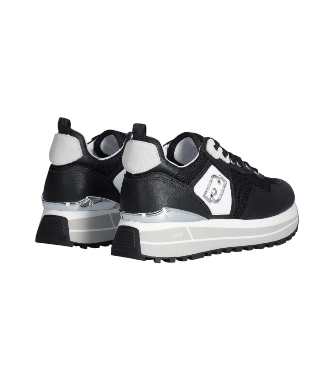 Liu Jo Zwart Mesh Sneakers