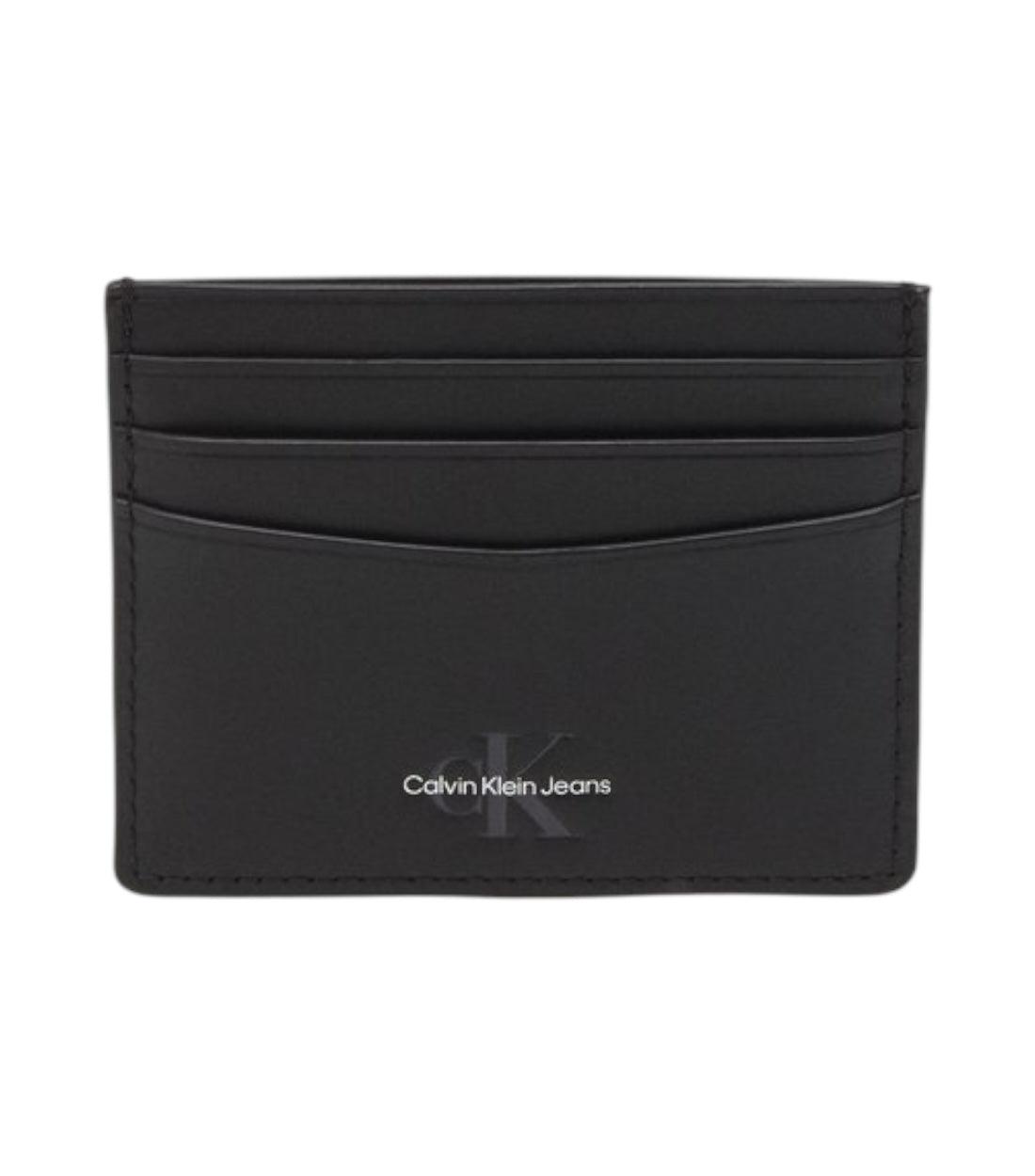 Calvin Klein Jeans Zwart Portemonnee Met Logo