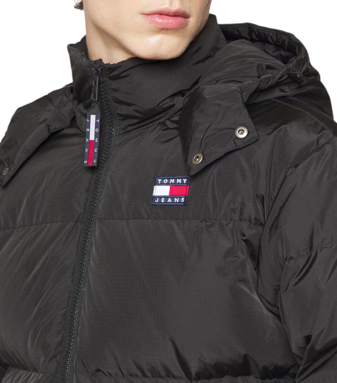 Tommy Hilfiger Zwart Jas Met Capuchon