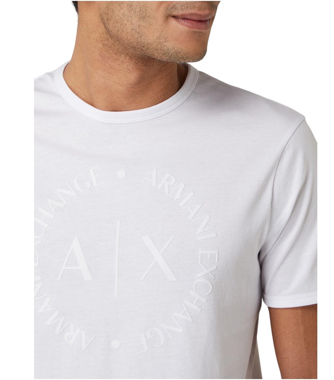Armani Exchange Wit T-shirt Met Logo