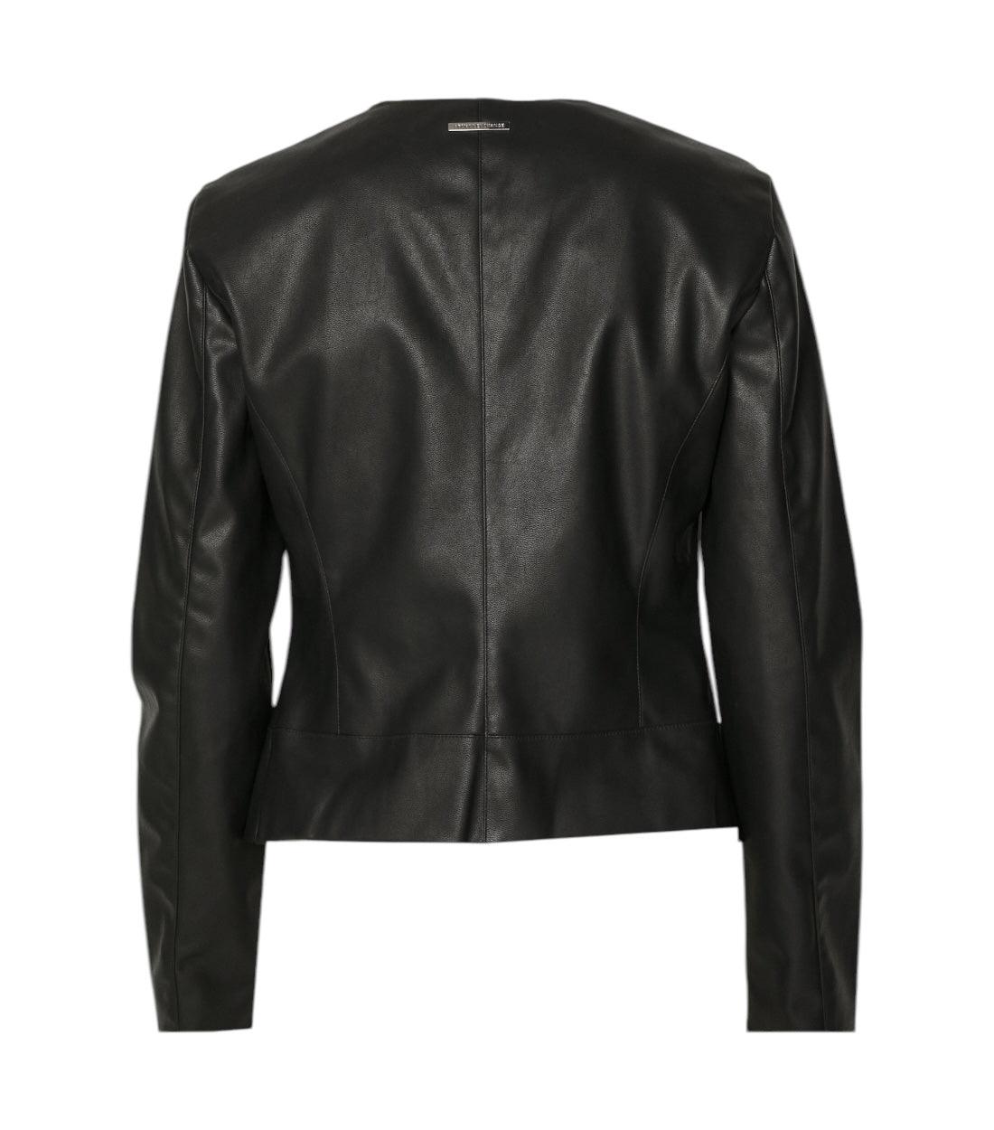 Armani Exchange Zwart Jack Met Rits
