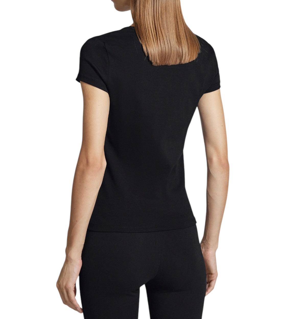 Guess Zwart Kiara T-shirt Met Logo