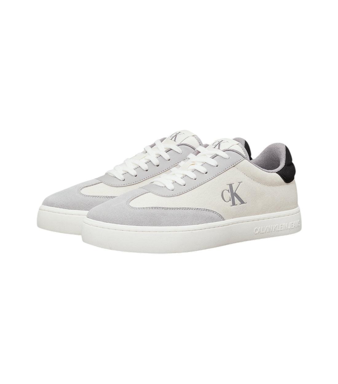 Calvin Klein Jeans Wit Canvas Sneakers