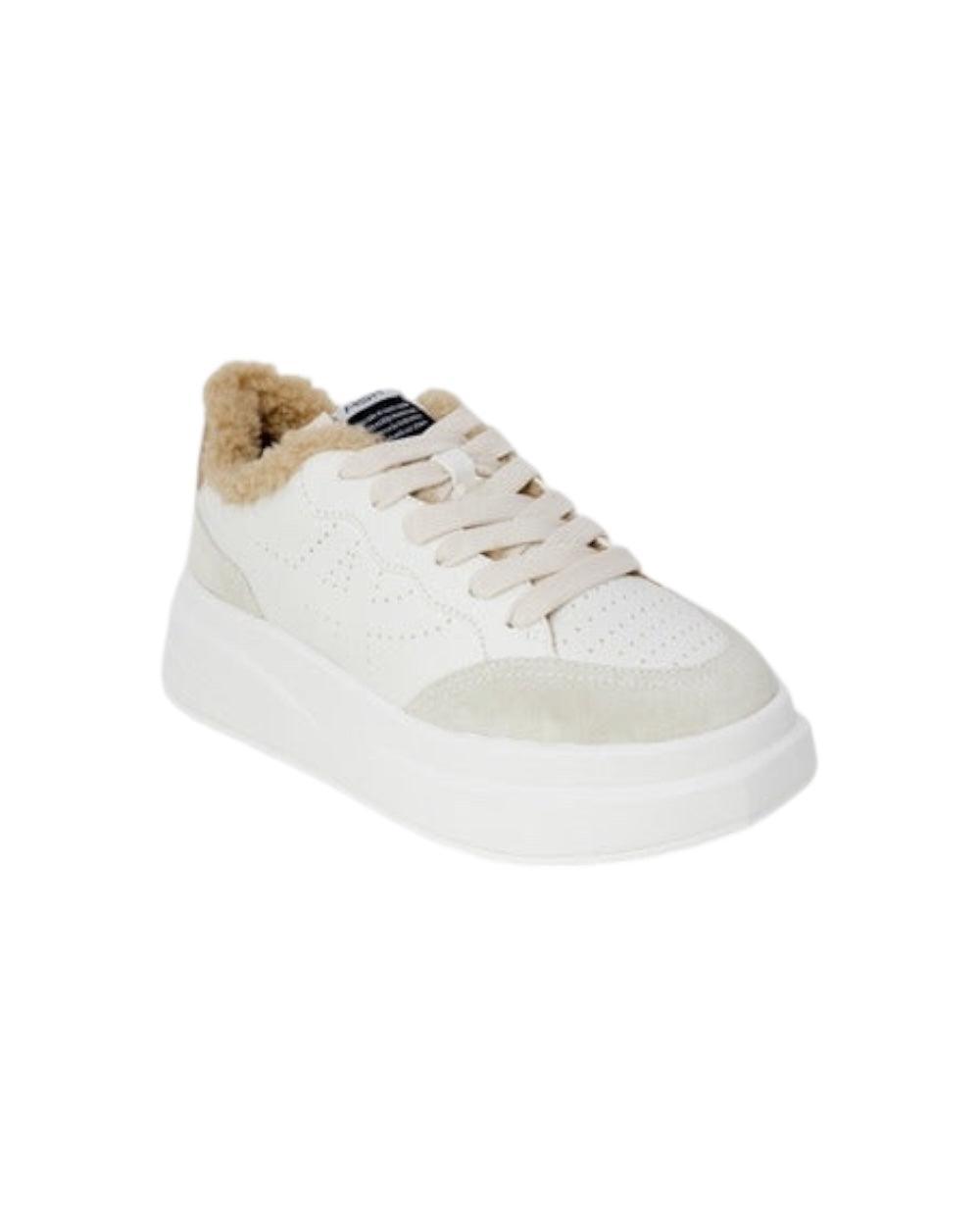 Ash Wit Leren Sneakers
