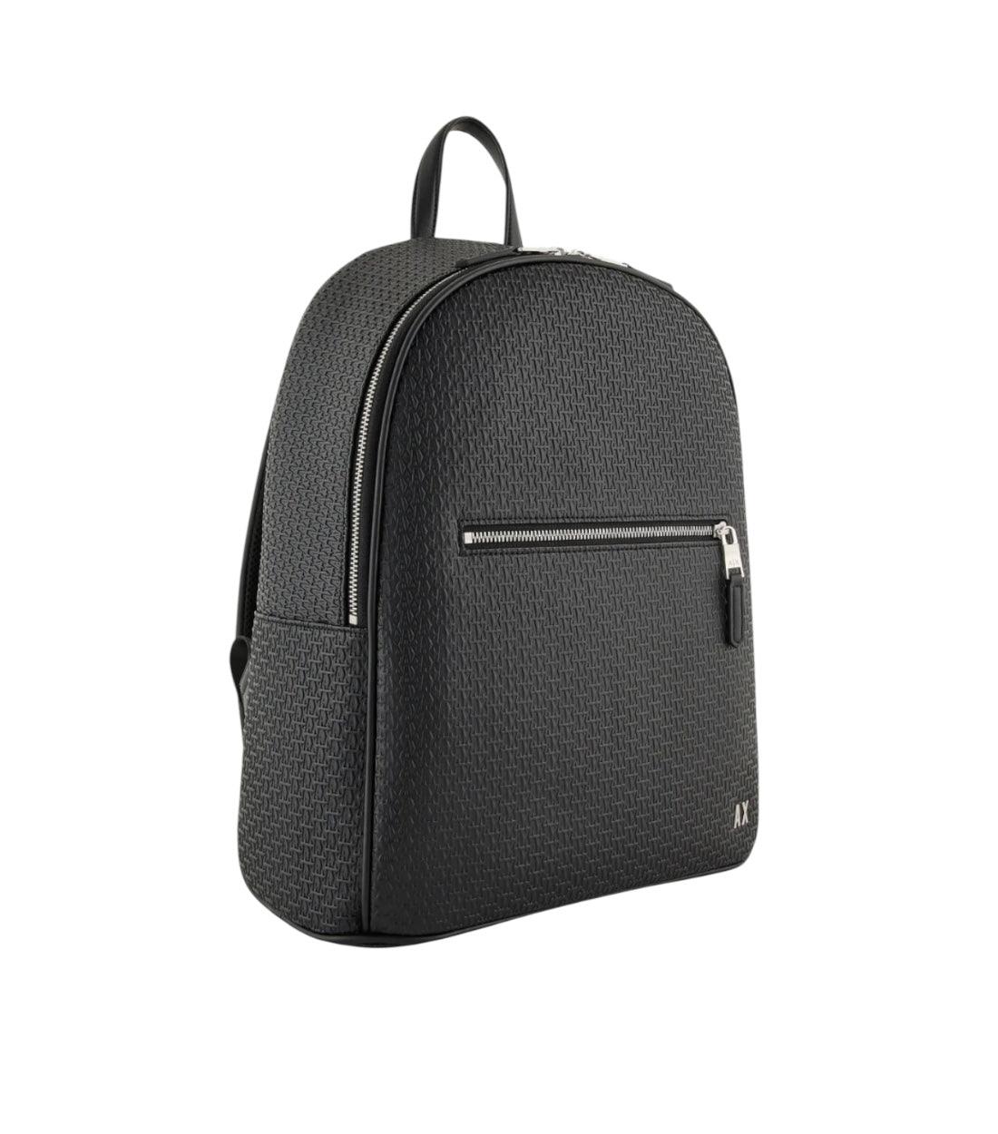 Armani Exchange Zwart Belettering rugzak A | X