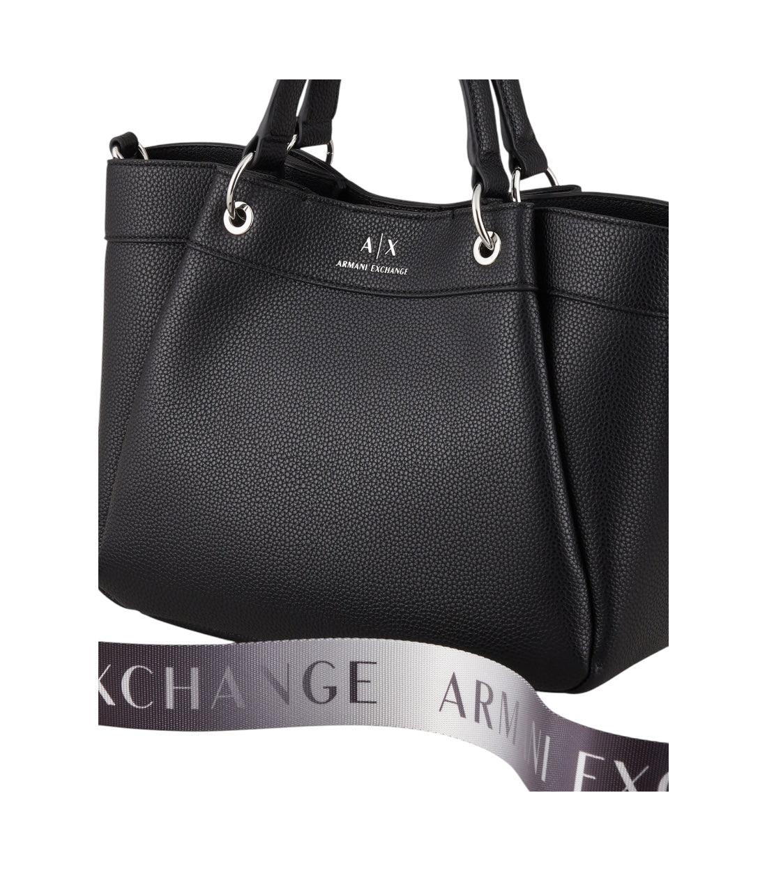 Armani Exchange Zwart Medium Shaped Shoppertas