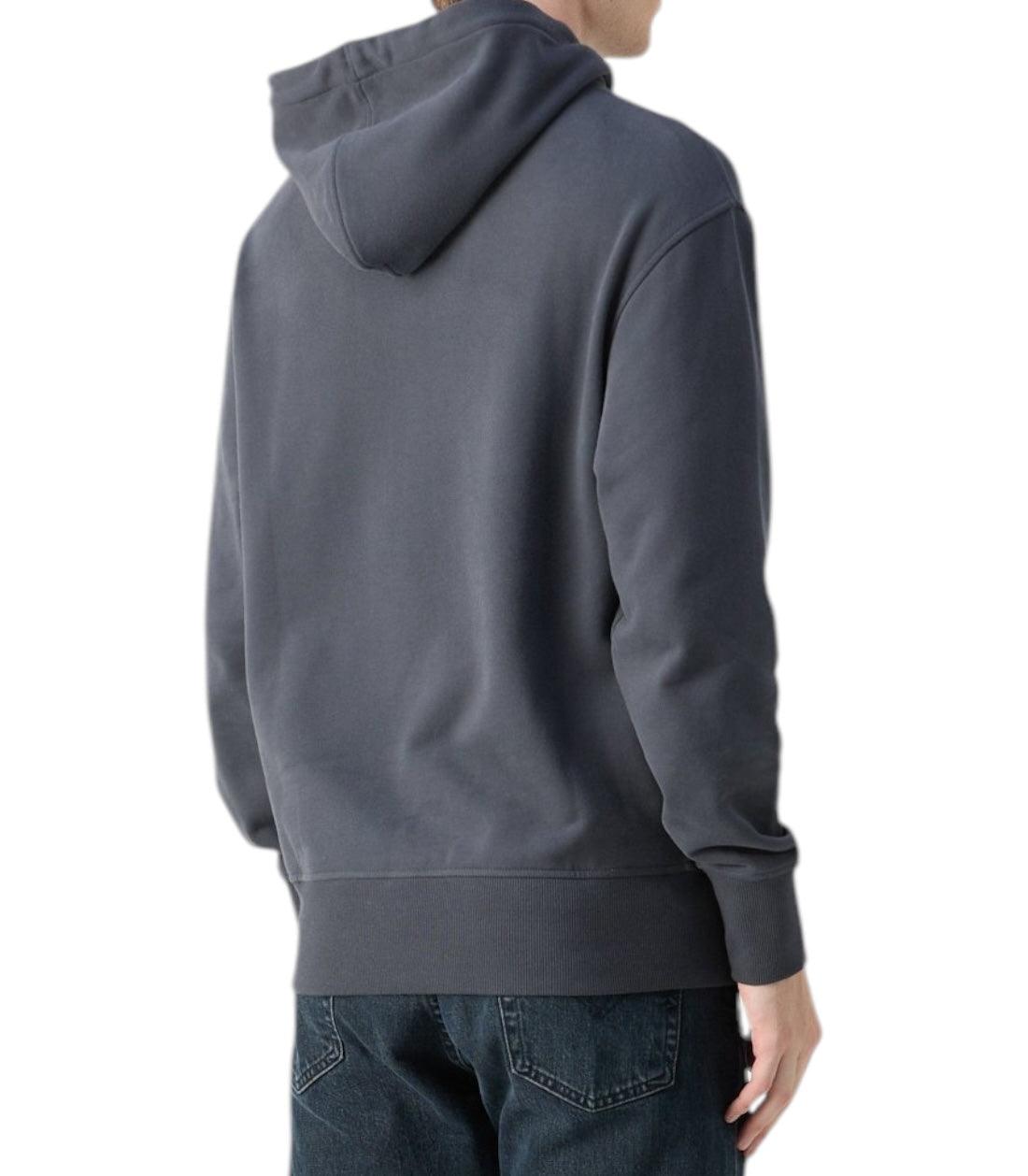 Calvin Klein Jeans Grijs Sweatshirt Met Capuchon