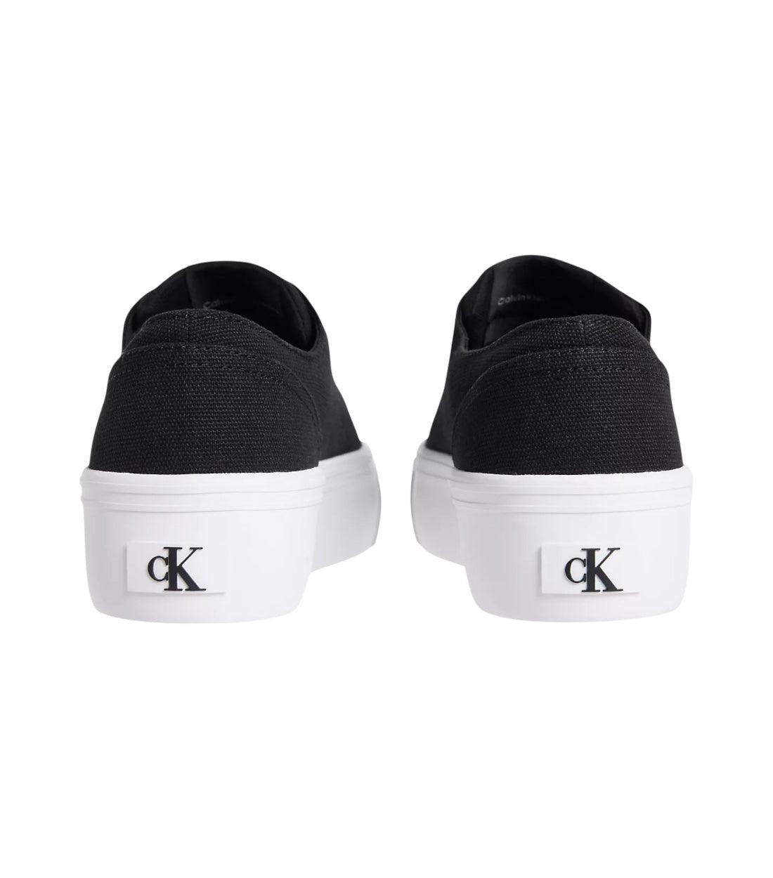 Calvin Klein Jeans Zwart Vulc Platform Laag Sneakers