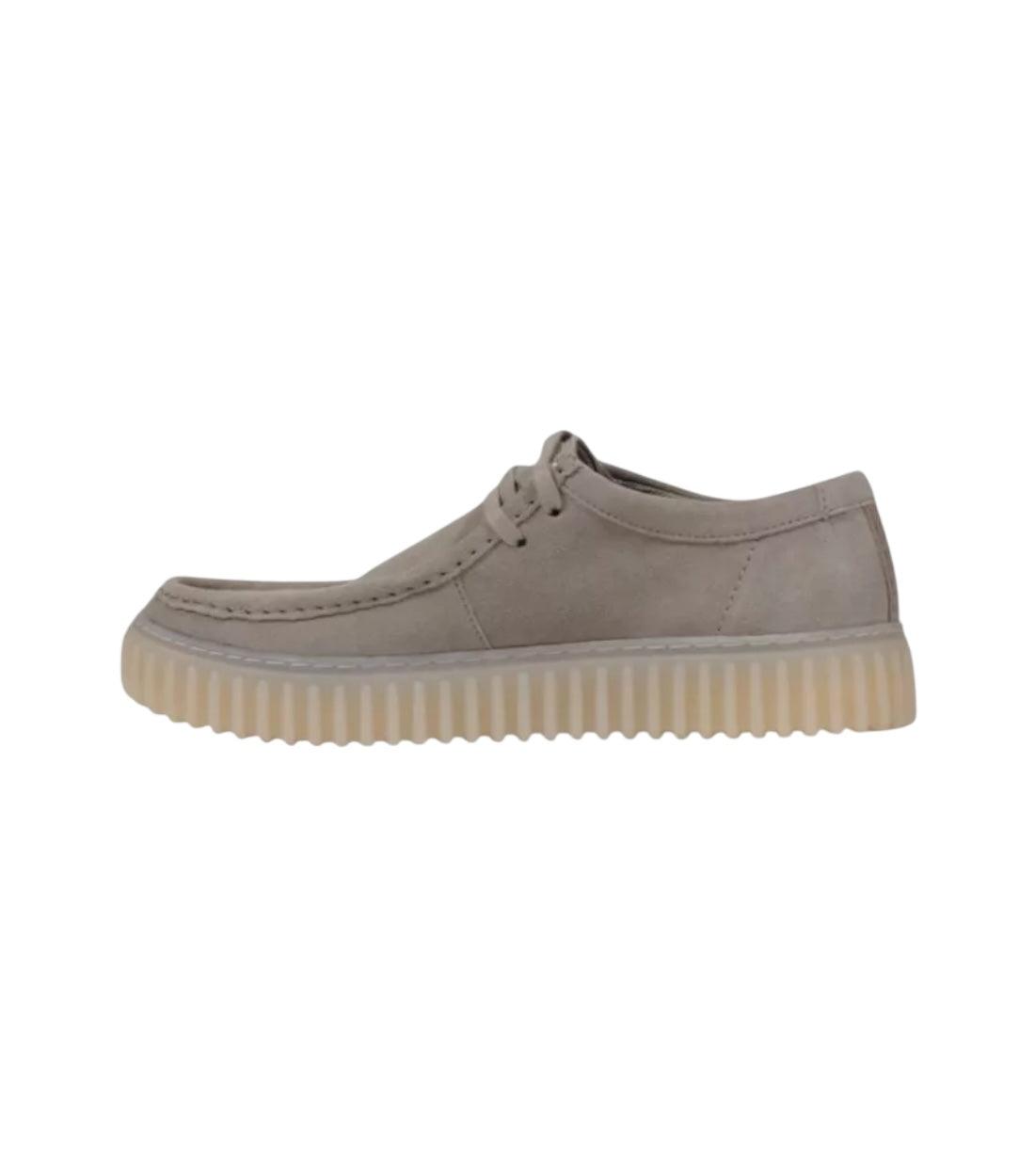 Clarks Heren Grijs Desert Lace Ups