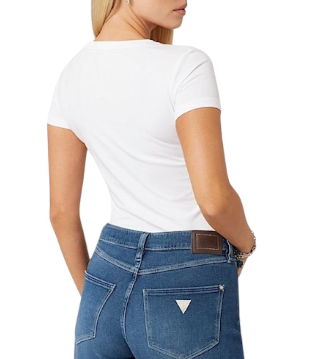 Guess Wit T-shirt Triangle Logo